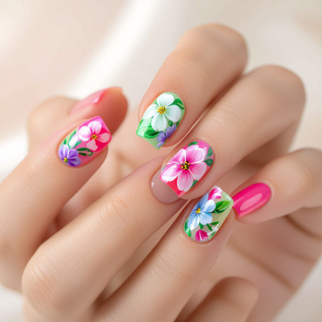 Nail Art Gel Polish Manicure Inspiration gallery