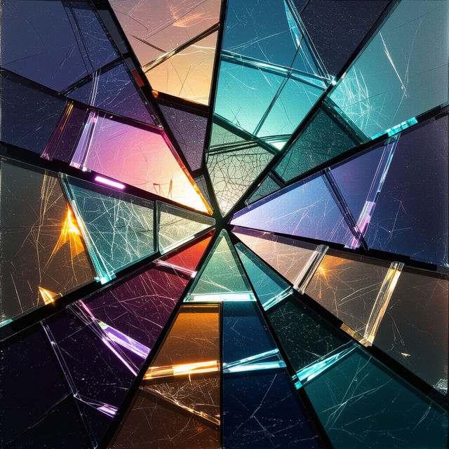 Broken Glass Art gallery