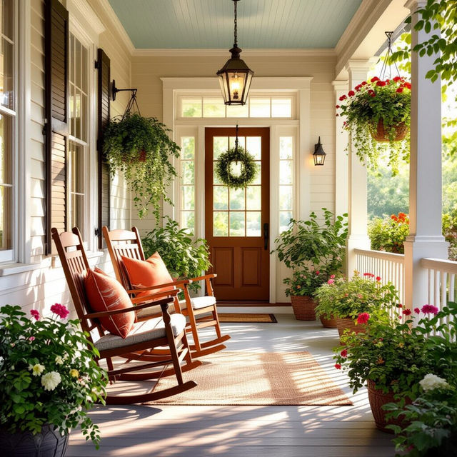 Pictures Of Front Porches gallery