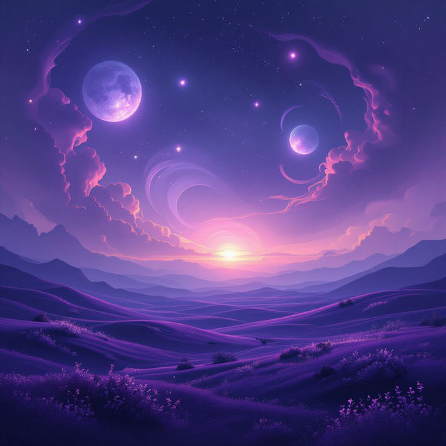 Purple Wallpapers - AI Generated gallery