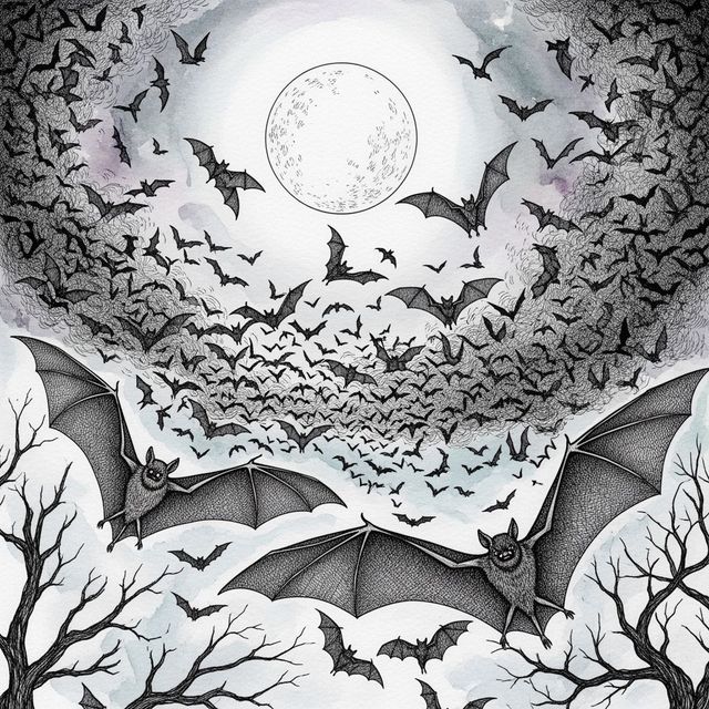 AI Bats Drawing Gallery gallery