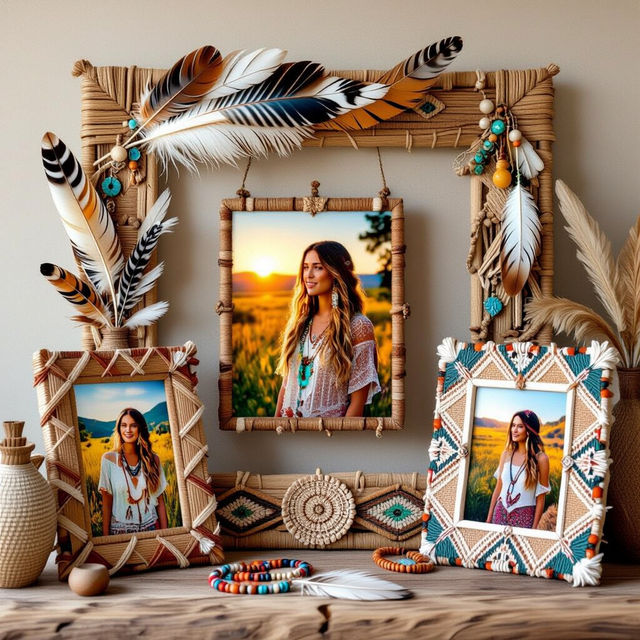 Boho Picture Frames gallery