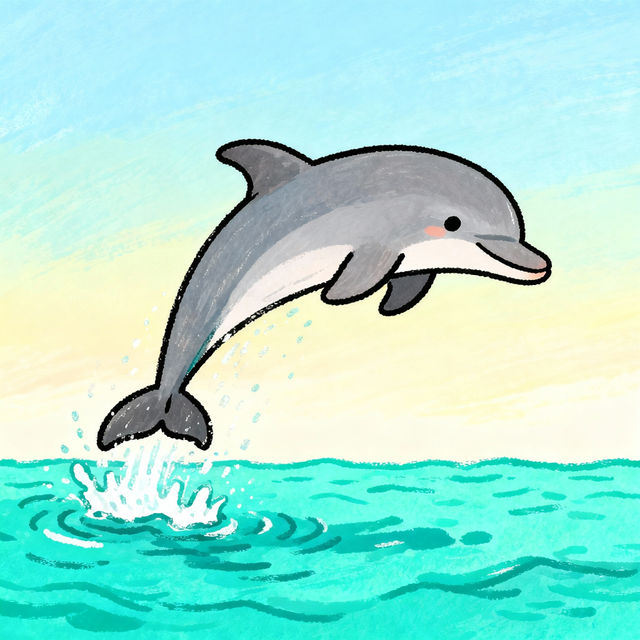 Dolphin Drawings - AI Generated Art gallery