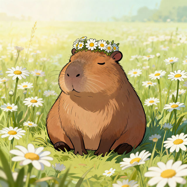 Kawaii Capybara Drawings gallery