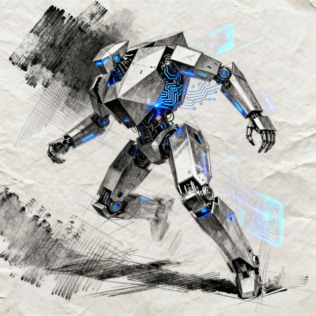 Sketch Model Art - AI Generated gallery