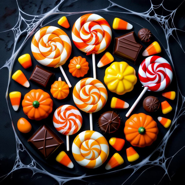 Halloween Candy Drawings gallery