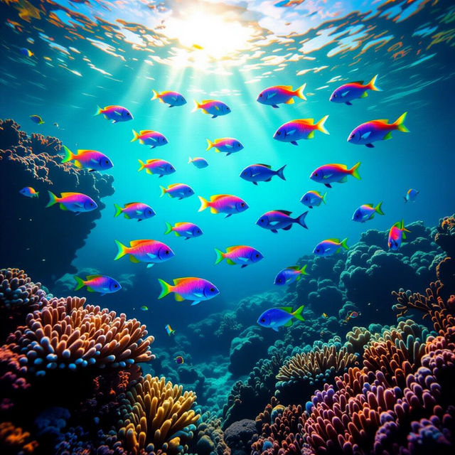 Stunning Fish Wallpapers Generated by AI gallery