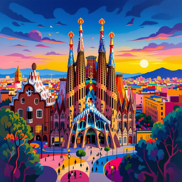 Barcelona Images - Created With AI gallery