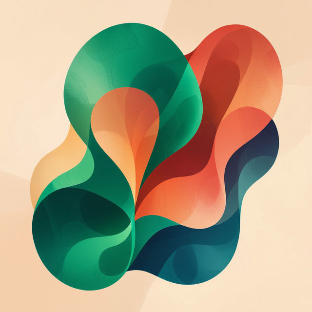 Organic Shapes In Art gallery