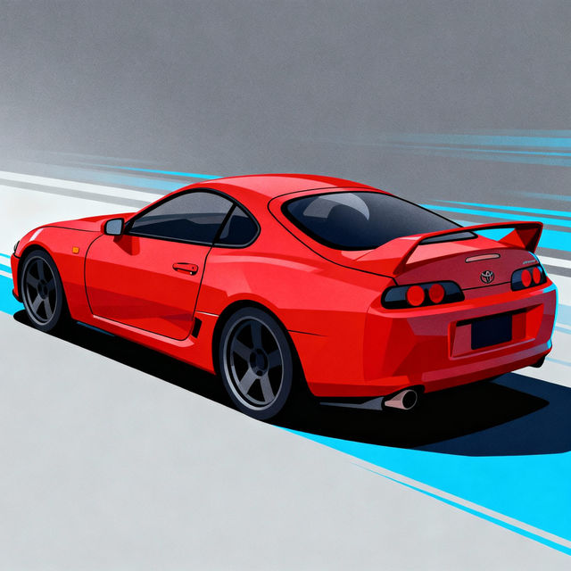 Toyota Supra Mk4 Drawings gallery