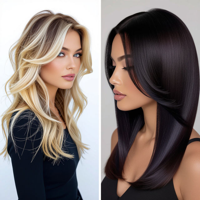 Layered Vs Non Layered Hair Pictures gallery