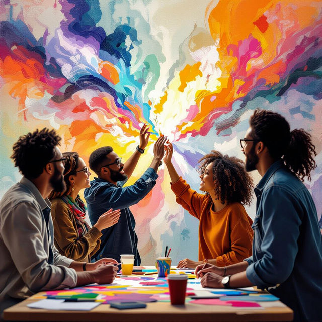 Collaboration Pictures - Made With AI gallery