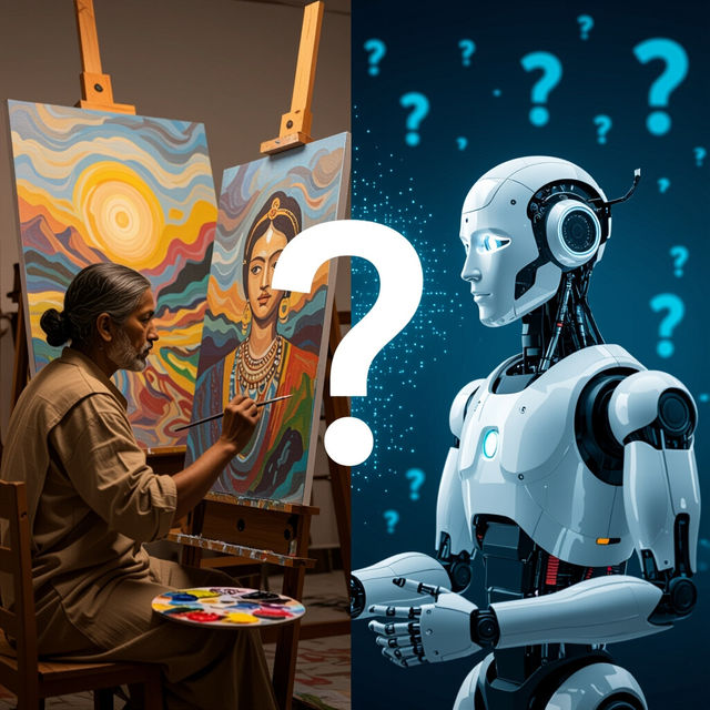 AI Art Controversy Explored gallery