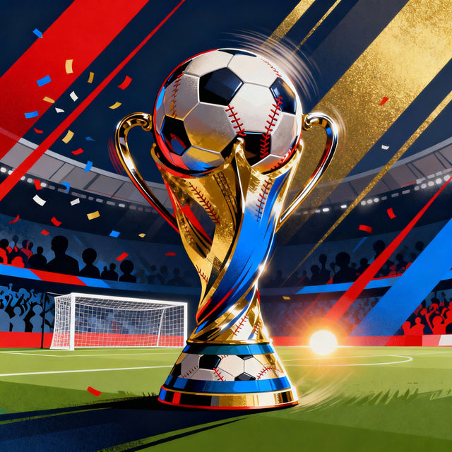 World Cup Trophy Drawing gallery