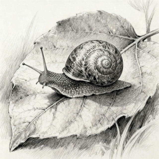 Snail Sketch Art gallery