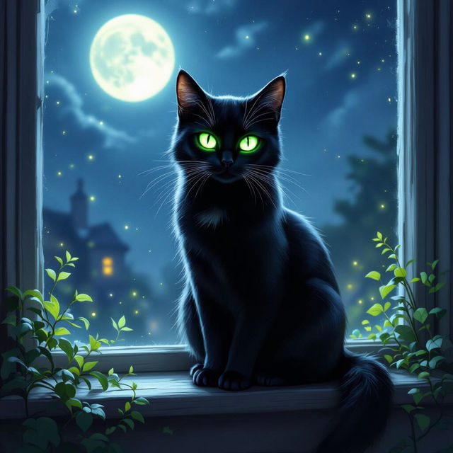 Picture Of A Black Cat gallery