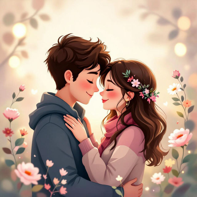 Cute Couple Drawings gallery