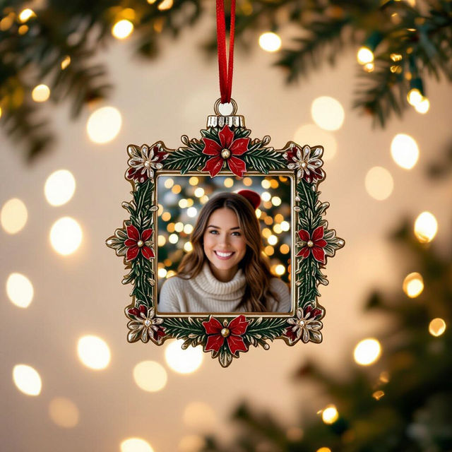 Custom Picture Ornaments - Made With AI gallery