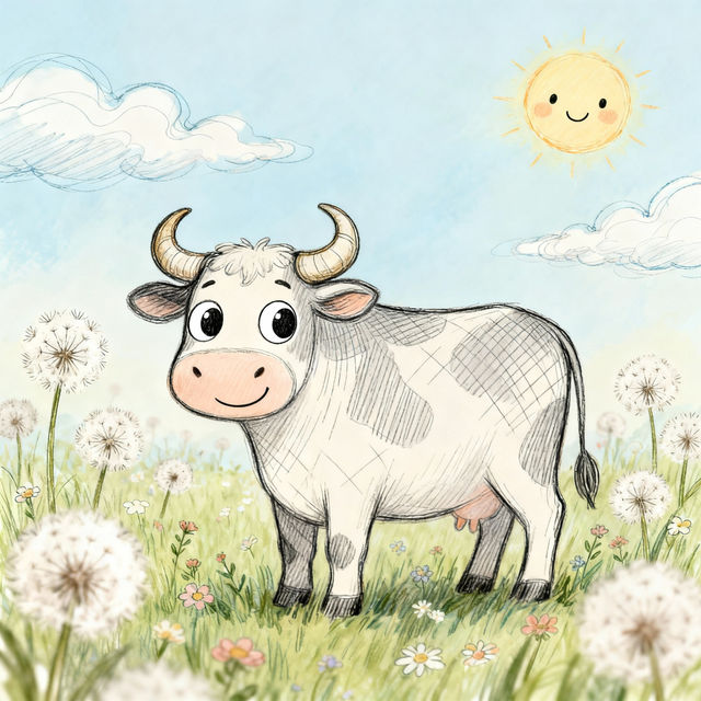Cows Drawings gallery