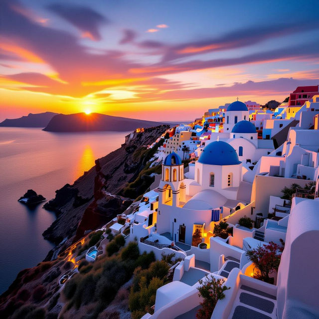 Pictures Of Santorini Greece gallery