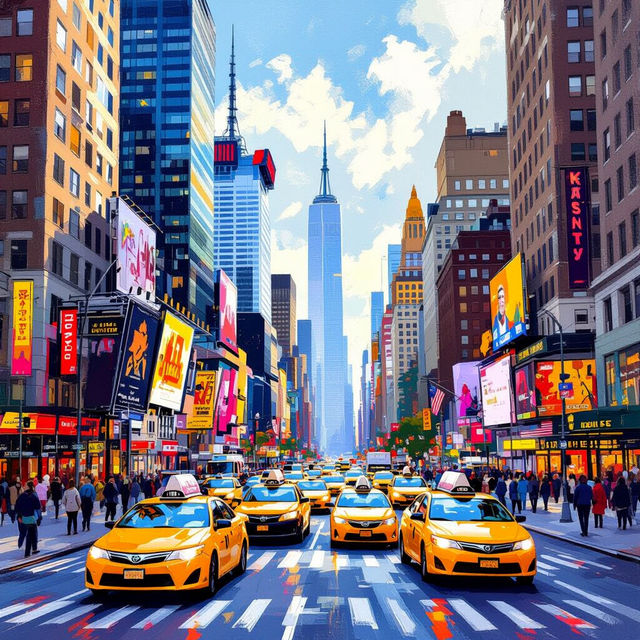 New York Art Gallery - AI Created gallery