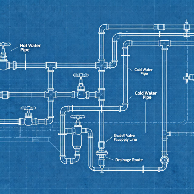 Plumbing Drawings - Made With AI gallery