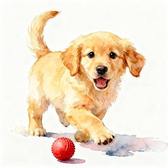 Dog Images Drawing - Made With AI gallery