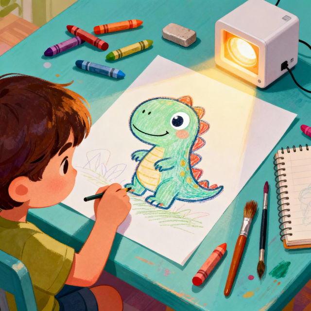 Kids Projector Drawing Ideas gallery