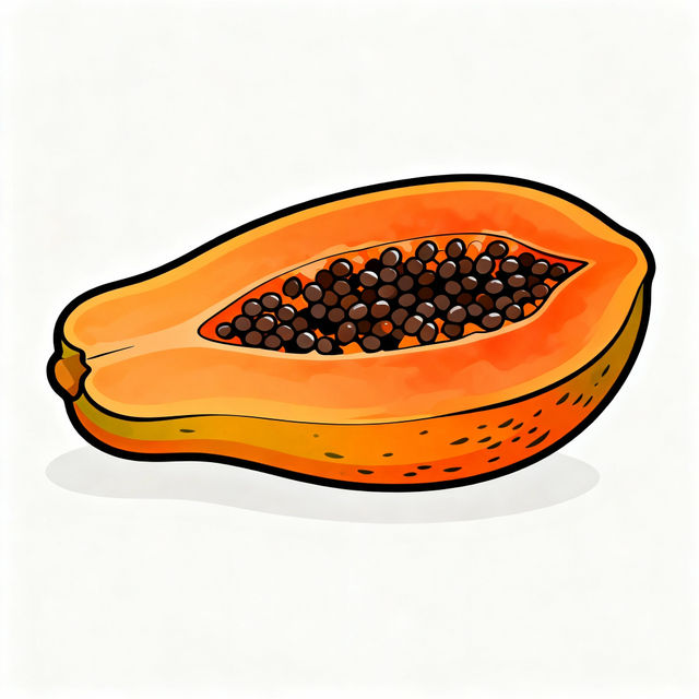 Papaya Drawings - AI Generated Art gallery