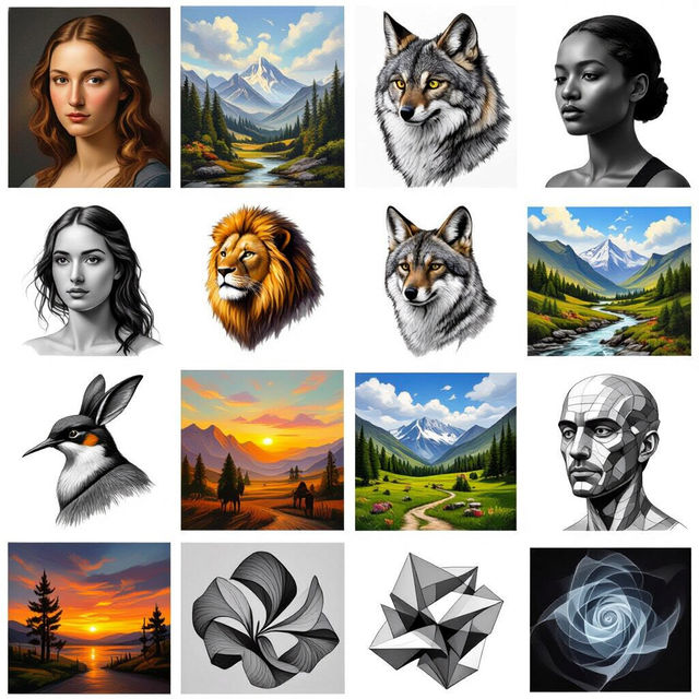 Drawing Reference Images - Made With AI gallery