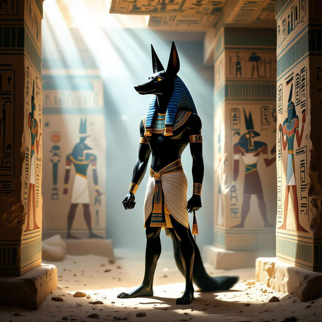 Anubis Art - AI Generated Egyptian Mythology gallery