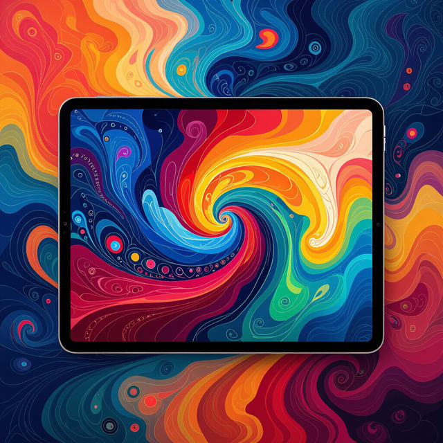 iPad Art gallery