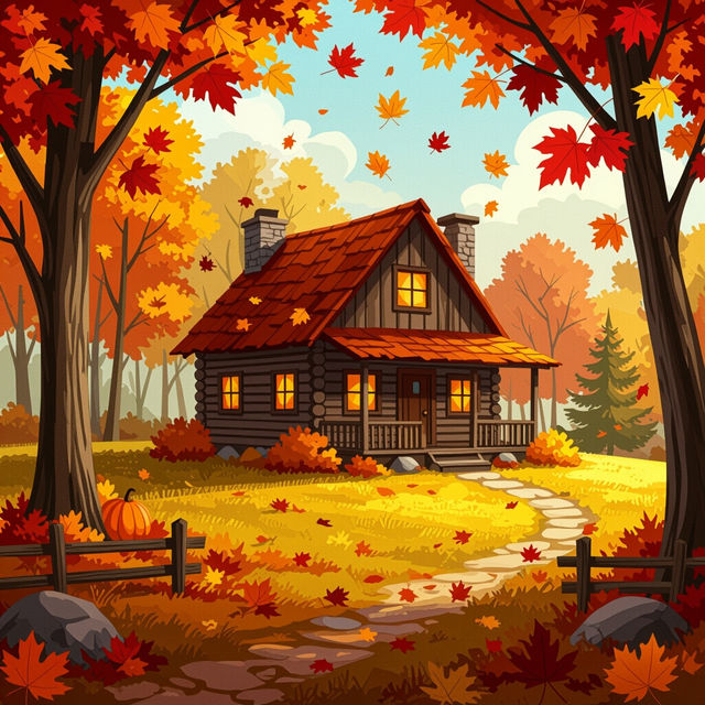 AI Fall Drawings Gallery gallery