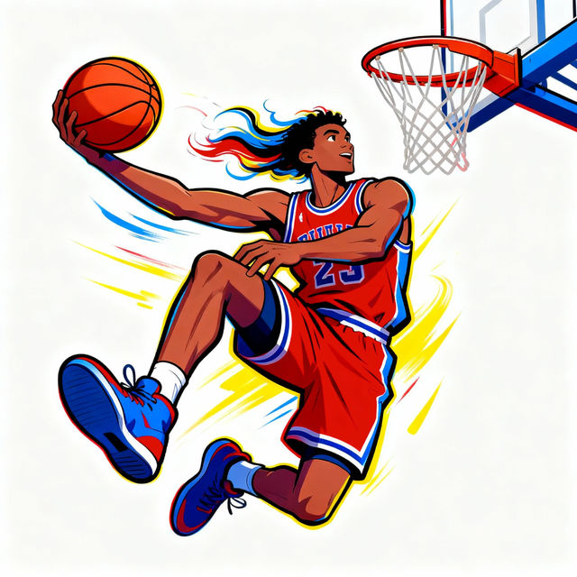 Basketball Cartoon Drawings gallery
