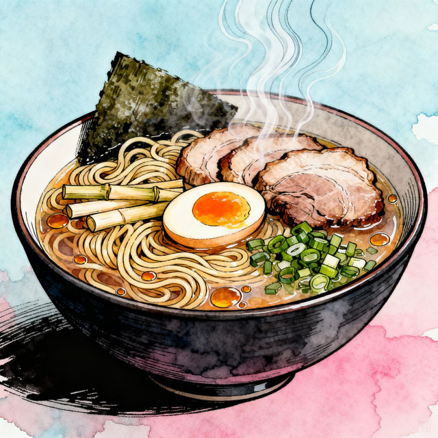 Ramen Drawings - Made With AI gallery
