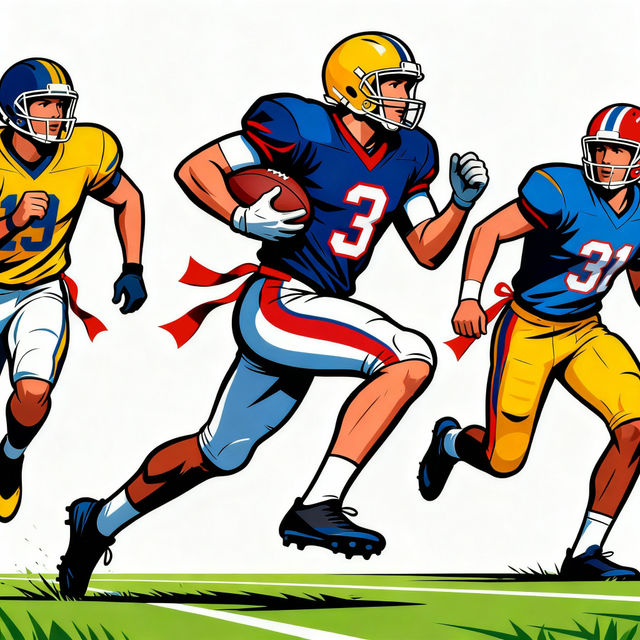 Clip Art Flag Football gallery