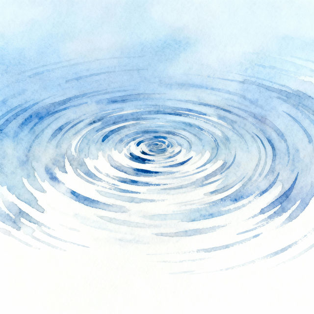 Water Ripple Drawing gallery