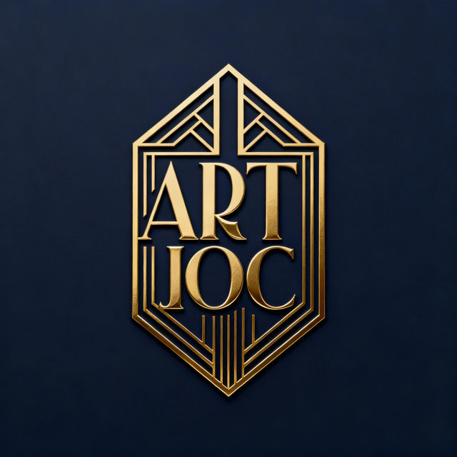 Art Deco Logos - AI Generated gallery