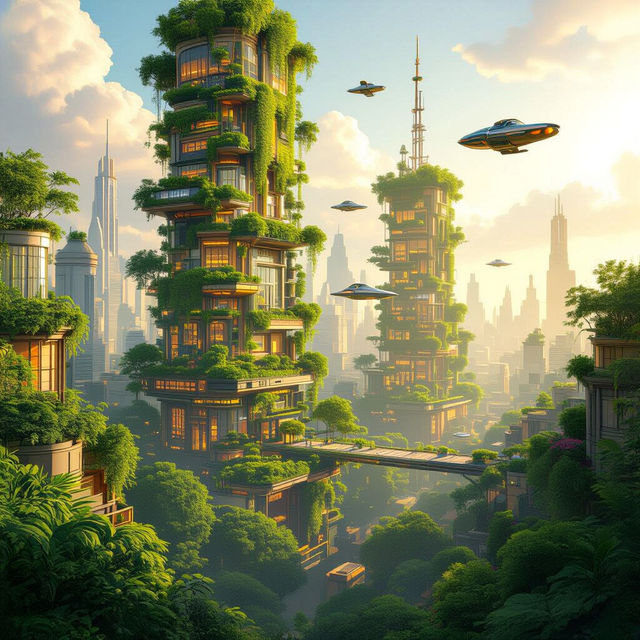 Solarpunk Art gallery