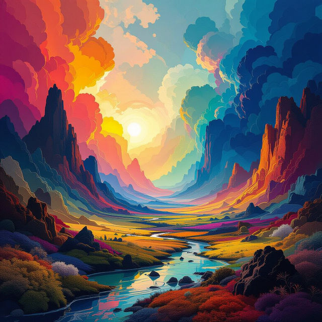 Large Format Art - AI Generated gallery