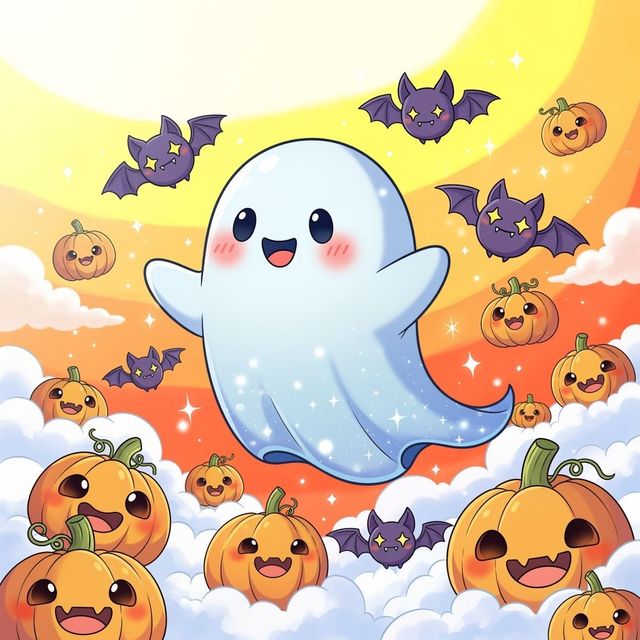 Create Cute Halloween Drawings with AI gallery