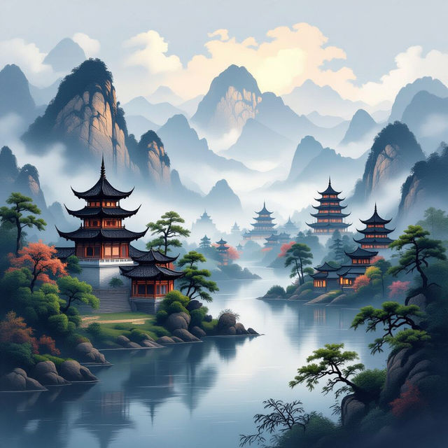 China Wallpapers - AI Generated gallery