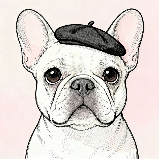 French Bulldog Drawings gallery