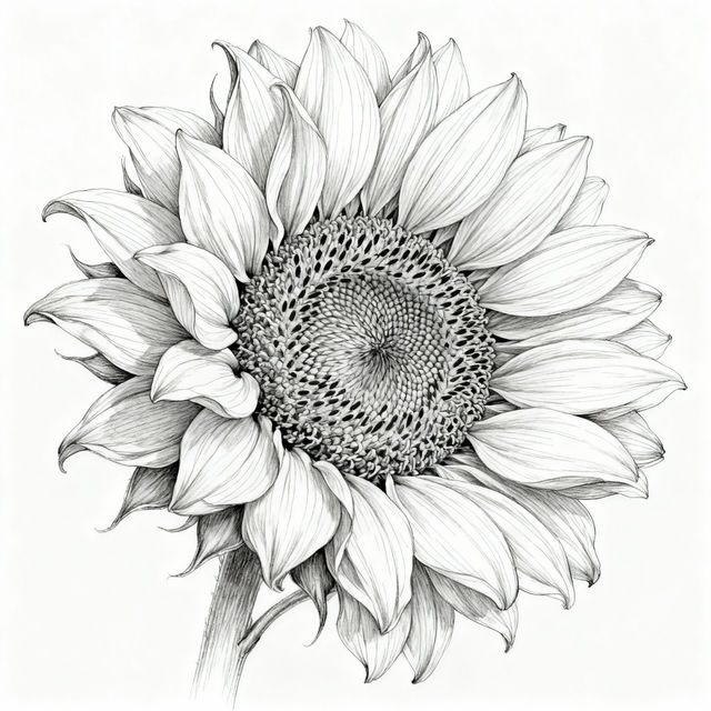 Sunflower Sketches - AI Generated Art gallery
