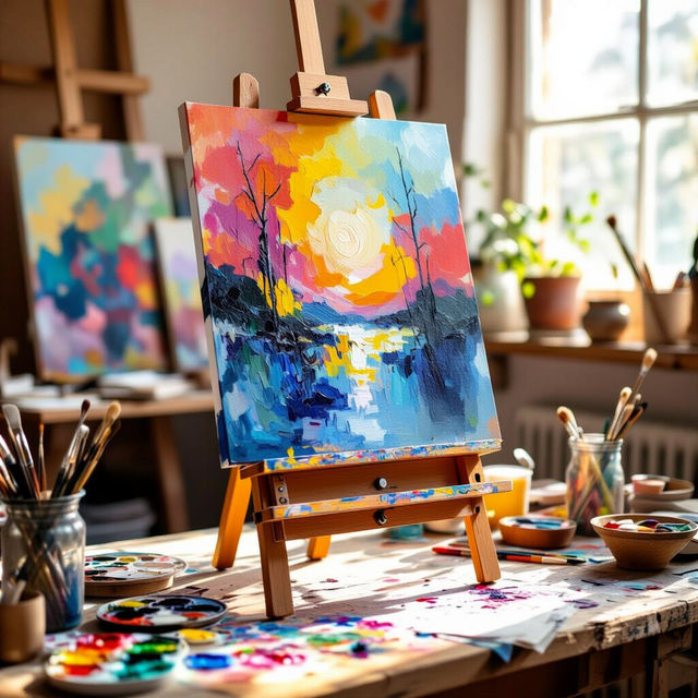 Art Easels - Generated by AI gallery