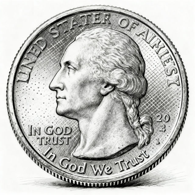 Quarter Drawing Art gallery