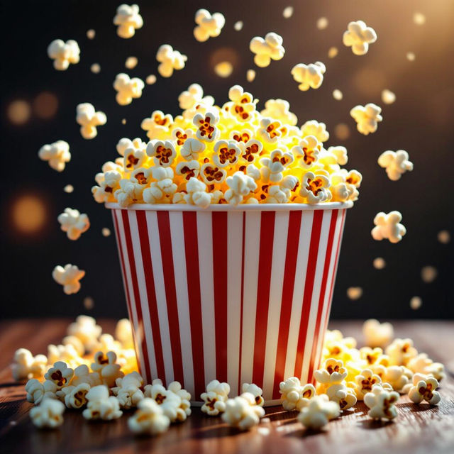 Pictures Of Popcorn - Made With AI gallery