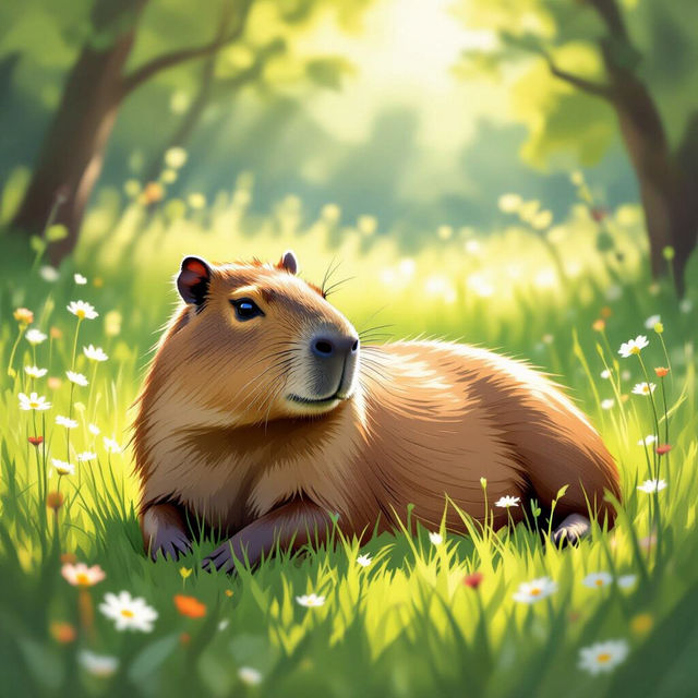Cute Capybara Wallpapers for iPad gallery