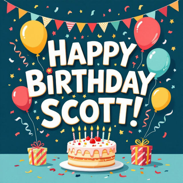 Happy Birthday Scott Images gallery