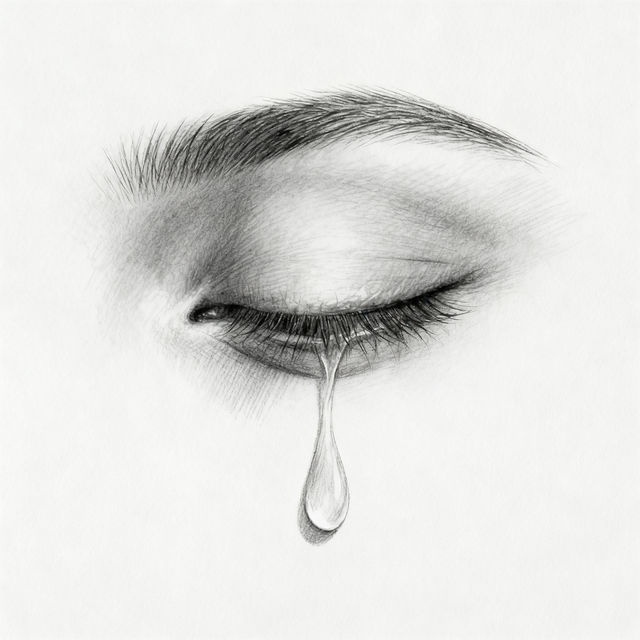 Easy Sad Drawings gallery